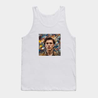 Portrait of  Tom Holland Tank Top